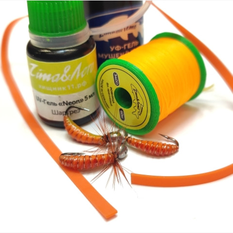 Материал для спинок и тел Nymph skin оранжевый