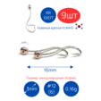 Крючок RYUSEN-RING с коронкой D 3мм, 9шт