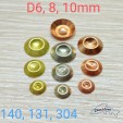 Коронки 140, 131, 304 D 6/8/10мм 100шт