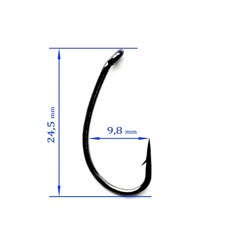 Крючки CARP HEAWY KUMHO 805BD черный никель , 25шт