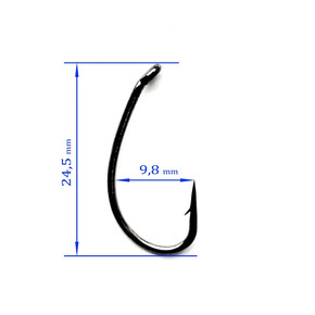 Крючки CARP HEAWY KUMHO 805BD черный никель , 25шт