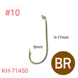 Крючки для нимф и сухих мушек Kumho DRY FLY OR LIGHT NYMPH KH-71450 BR 1000шт