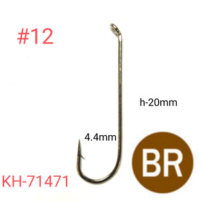 Крючки Kumho STREAMER KH-71471 BR 1000шт