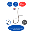 Крючки Kumho RYUSEN-RING-2ВН KH-10108 BN с засечками 20шт
