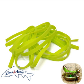 Материал для спинок и тел Nymph skin зеленый ручейник