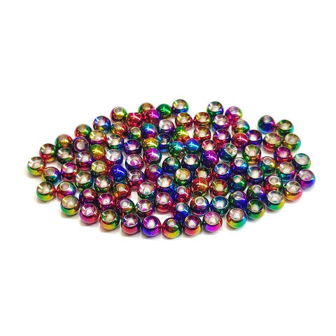 Головки латунные zima&лето Радужные 20шт